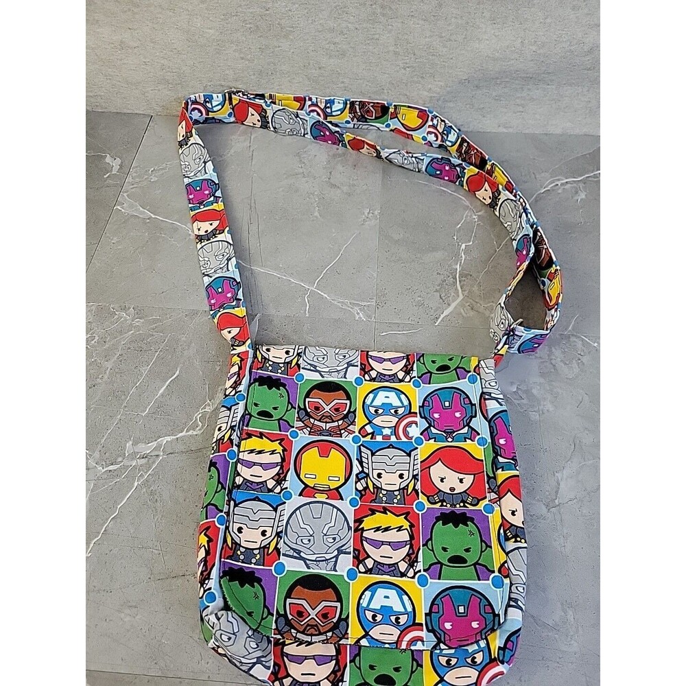 Marvel Avenger Purse Crossbody‎ Bag Inside Pocket Adjustable Strap